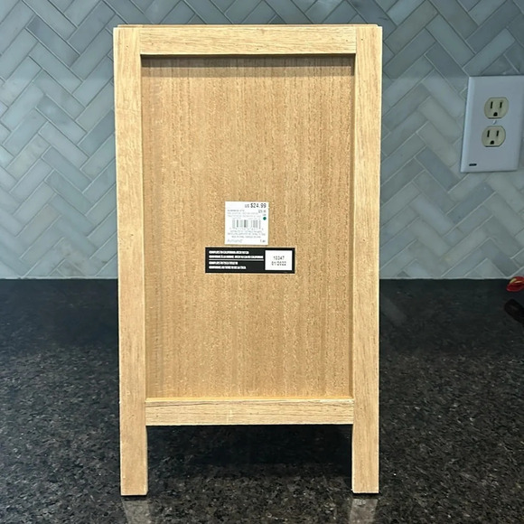 Welcome to our campfire where everyone is welcome wooden sign tan table - Picture 2 of 5